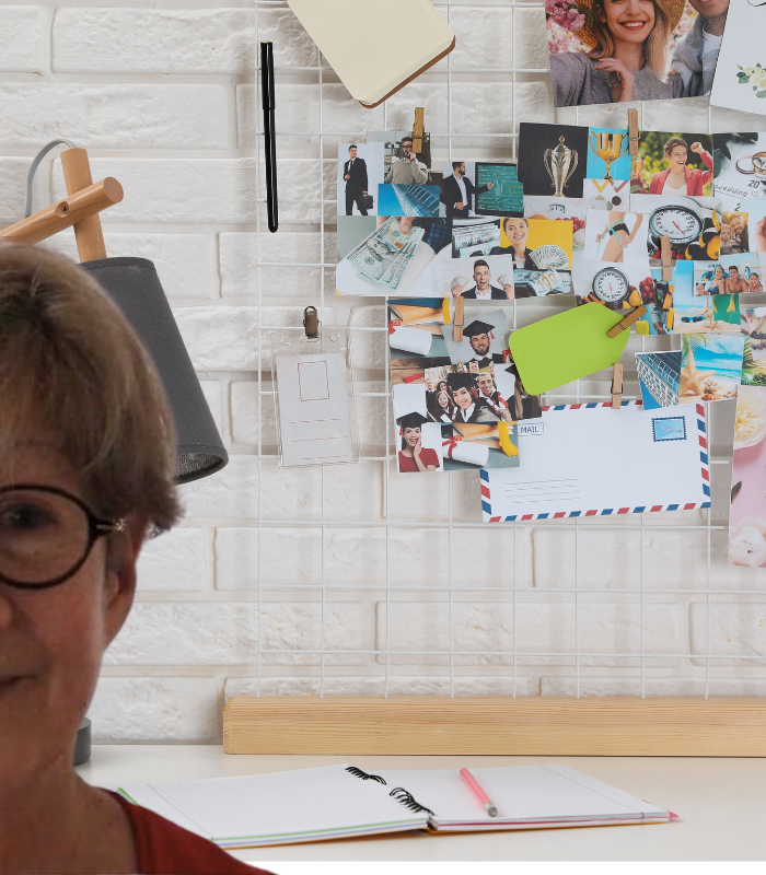 Tina discuss the importance of creating vision boards to manifest and organize goals for 2025.