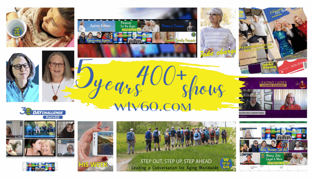 5 years 400+ Shows: WTV60.com